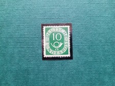 Bund BRD 1951  10 Pfennig aus Posthornsatz postfrisch - Michel Nr. 128