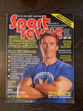 Retro Fitness Magazin Sport revue 10/1992 Nr.10 (Heft 286) Arnold Schwarzenegger