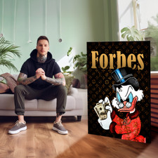 Kunstwerk  "Billionär" auf