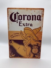 Blechschild Corona 20x30cm