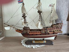 Wunderschönes Historisches Modell Segelschiff  1575 Golden Hind.  Preis Ist VB.