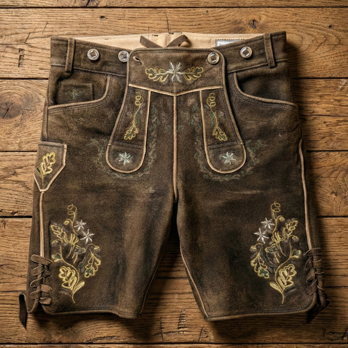 Lederhose größe braun - größe, 44