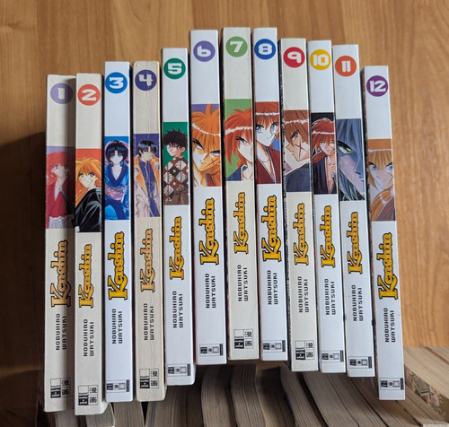 Egmont manga kenshin set - egmont,