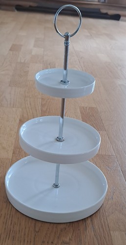 Etagere porzellan weiß - etagere,