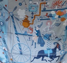 Neu! Hermès Hermes Seidentuch