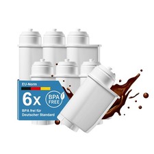 6er Pack  Ersatzfilter für Wasserfilter Siemens® EQ6 EQ9 S700 Brita® Intenza