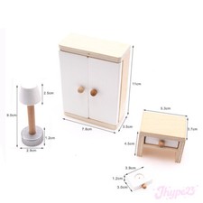 3 St. Puppenhaus Miniatur