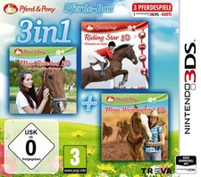3 in1-Pferd & Pony Pferde-Box(Riding Star/Mein Reiterhof 3D/Mein Westernpferd3D)