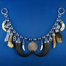 Charivari Trachtenkette Trachtenschmuck Scharivari Schariwari  Bayern Gamshorn