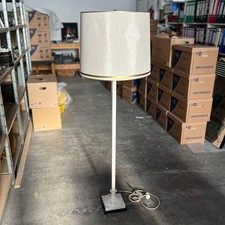 Bodenlampe fast 2 Meter KPM Berlin Schinkel Entwurf Art Deco Deko weiß