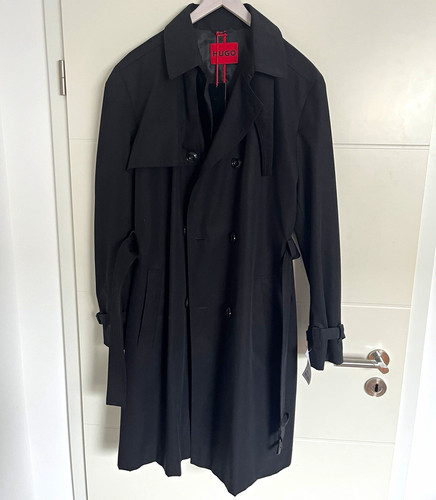 Hugo herren trenchcoat regular - trenchcoat,