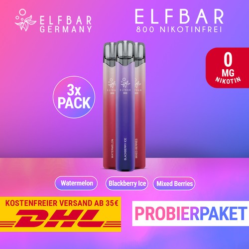 Elfbar 800 nikotinfrei - 800,