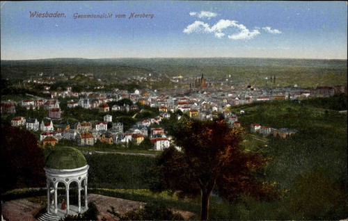 Wiesbaden hessen 1914 - hessen, tempel
