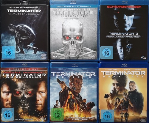 Terminator uncut blu ray - terminator, blu-ray