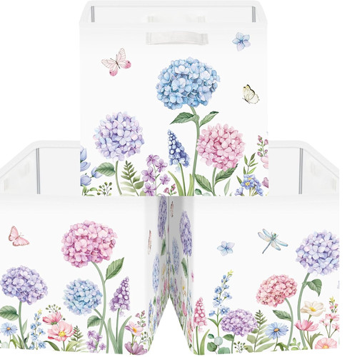 Wildblumen aufbewahrungsbox - wildblumen,