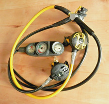 Tauchzubehör Atemregler-Set, CRESSI SUB XS PLUS, SUUNTO Konsole, Octopus