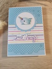 Glückwunschkarte zur Taufe