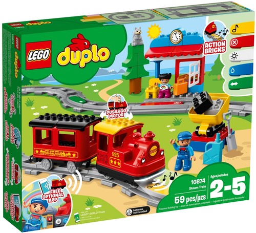 Lego 10874 dampfzug - lego,