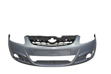 Opel Corsa D 2006-2010 Frontstoßstange lackiert 4MU Aeroblau 21C LAGERWARE