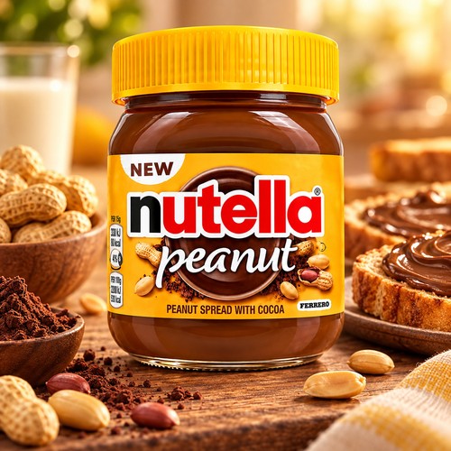 Nutella peanut brotaufstrich - peanut,