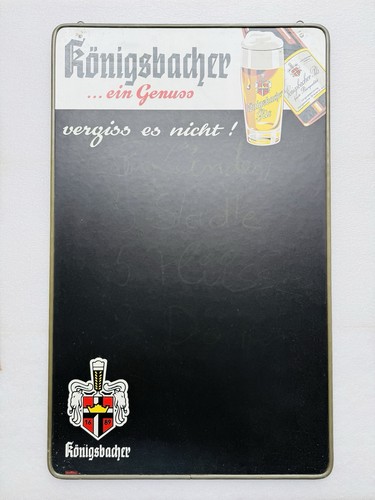 Werbetafel königsbacher bier - werbetafel,