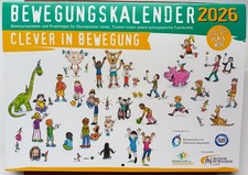 Kalender 2026: Bewegungskalender, Wandkalender, zum Aufhängen, TOP !