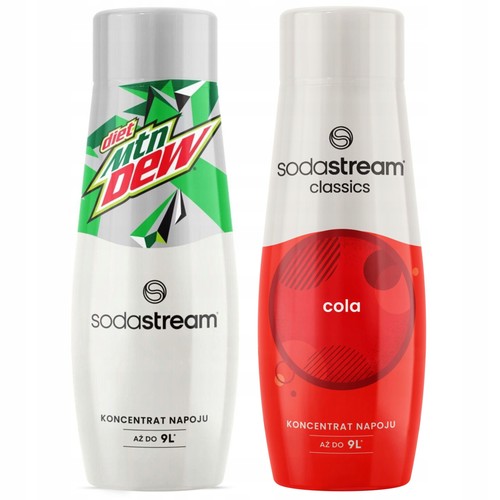 Sodastream cola mountain - sodastream, dew