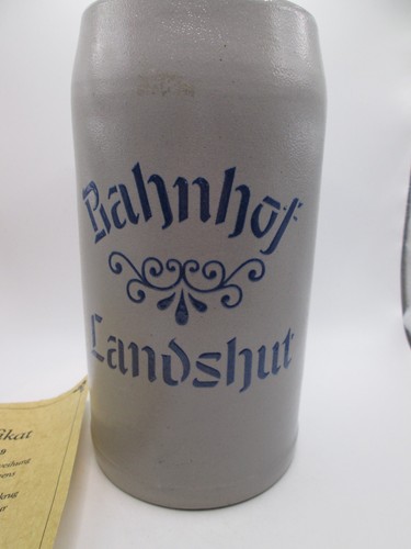 Alter bierkrug bahnhof - bierkrug,