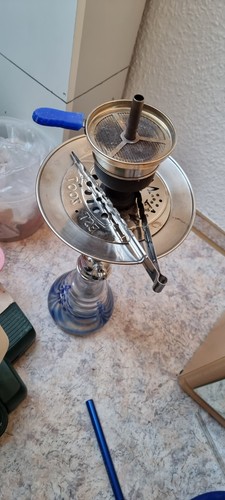 Shisha aus edelstahl - edelstahl, mit