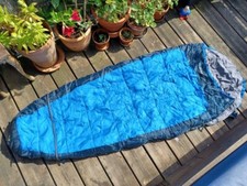 Kinderschlafsack Jugendschlafsack  Ayacucho Junior Vario blue 155cm NP 80