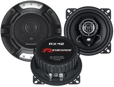 Renegade RX42 10cm 2-Wege Koax PKW Lautsprecher 120 Watt Auto Boxen Set 100mm