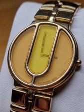 ?? RAYMOND WEIL Genève Ref. 3727 – Art Design Gelb Dial 1980er