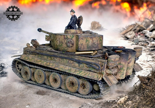 Gebaut built tiger - 1/35,