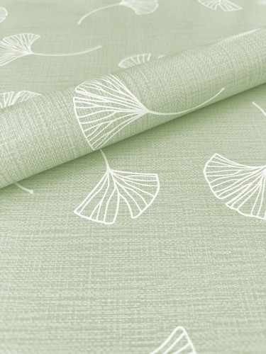 Pvc tischdecke ginko - pvc,