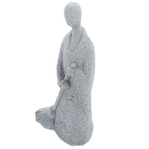 Mönch statue beting zen - ,