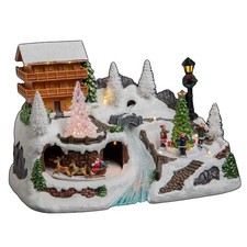 Weihnachtsdorf häuschen mit - häuschen,,