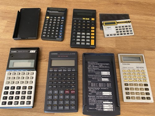 Taschenrechner konvolut casio - konvolut,