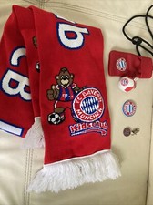 FC Bayern München  Fans Set - Schal,Handysocke, Armband,Anhänger, Neu