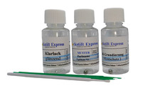 Lackstift Set geeignet für Opel: Z474 Casablancaweiss D31 / 10U / 474 / je 20ml