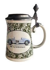 Villeroy & Boch AvD Nürburgring 1981 Spyder Bierkrug mit Zinndeckel V & B