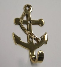 Messing Anker , Kleiderhaken 