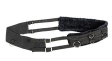Longiergurt Teddy schwarz HKM NEU