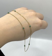 Edle 375 Gold Halskette mit