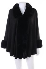 LIZ JORDAN Poncho Strick