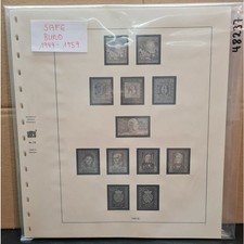 SAFE-Dual Bund 1949-59 Vordrucke  gebraucht   Altes System