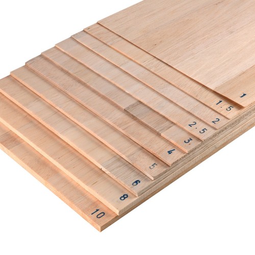 Amati balsa platten - balsa, 50x30