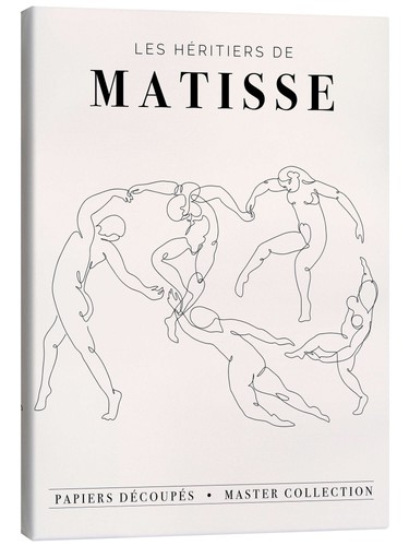 Leinwandbild matisse papiers - leinwandbild,