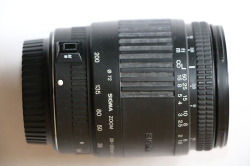 Sigma zoom objektiv 200mm - sigma,