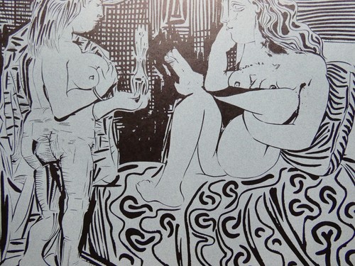 Pablo picasso zwei frauen - -,