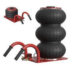 Pneumatischer Wagenheber Luftheber Luftkissenheber mit Druckluft 3T PKW Schwarz